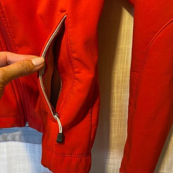 The North Face Full Zip Apex Bionic Coral Soft Shell Jacket Womens Small - Picture 5 of 11